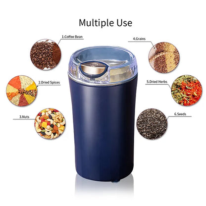 Portable 4-Blade Mini Grinder & Blender for Home & Office signaturekarts