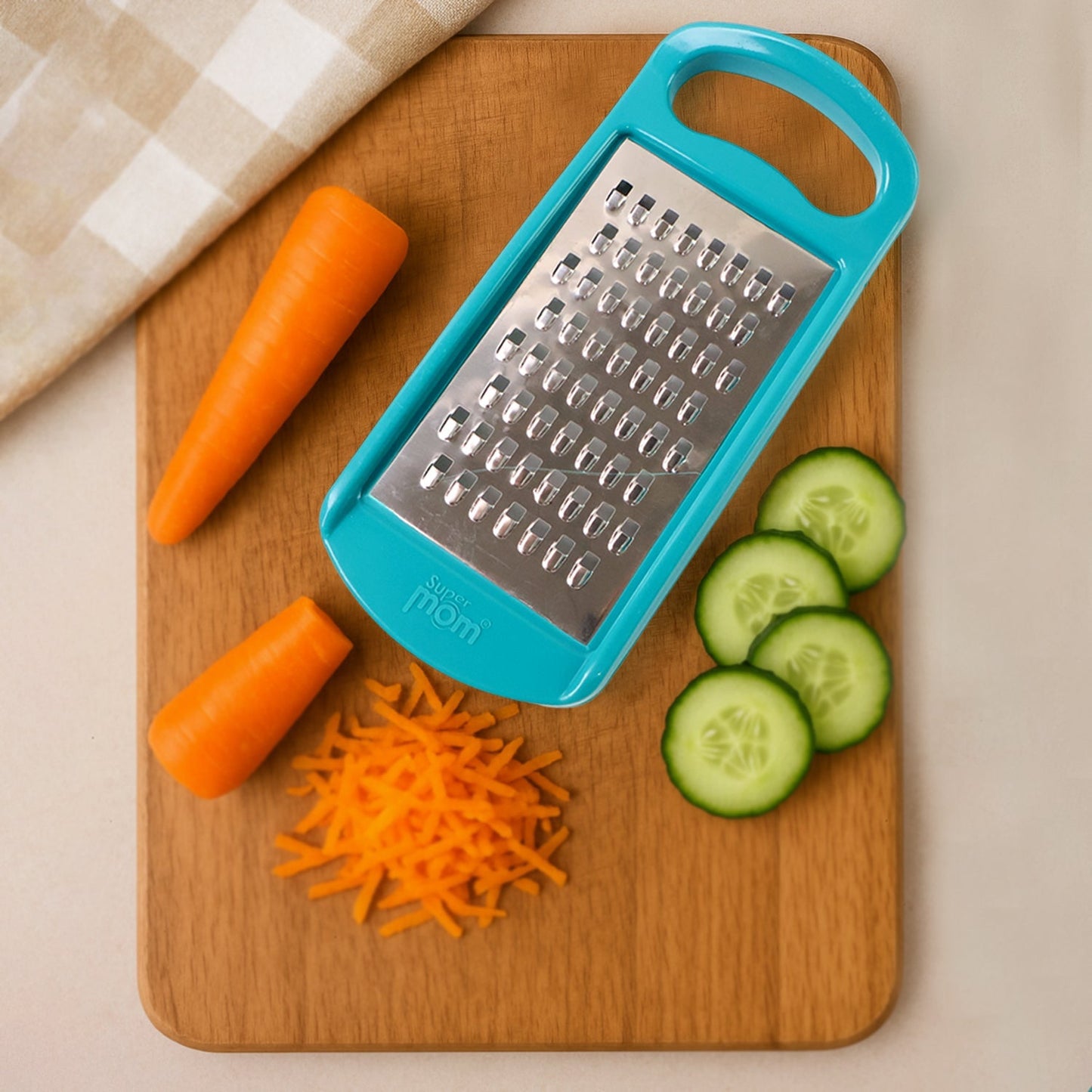 Supermom Multipurpose Cheese & Vegetable Grater (1 Pc) Signature Kart