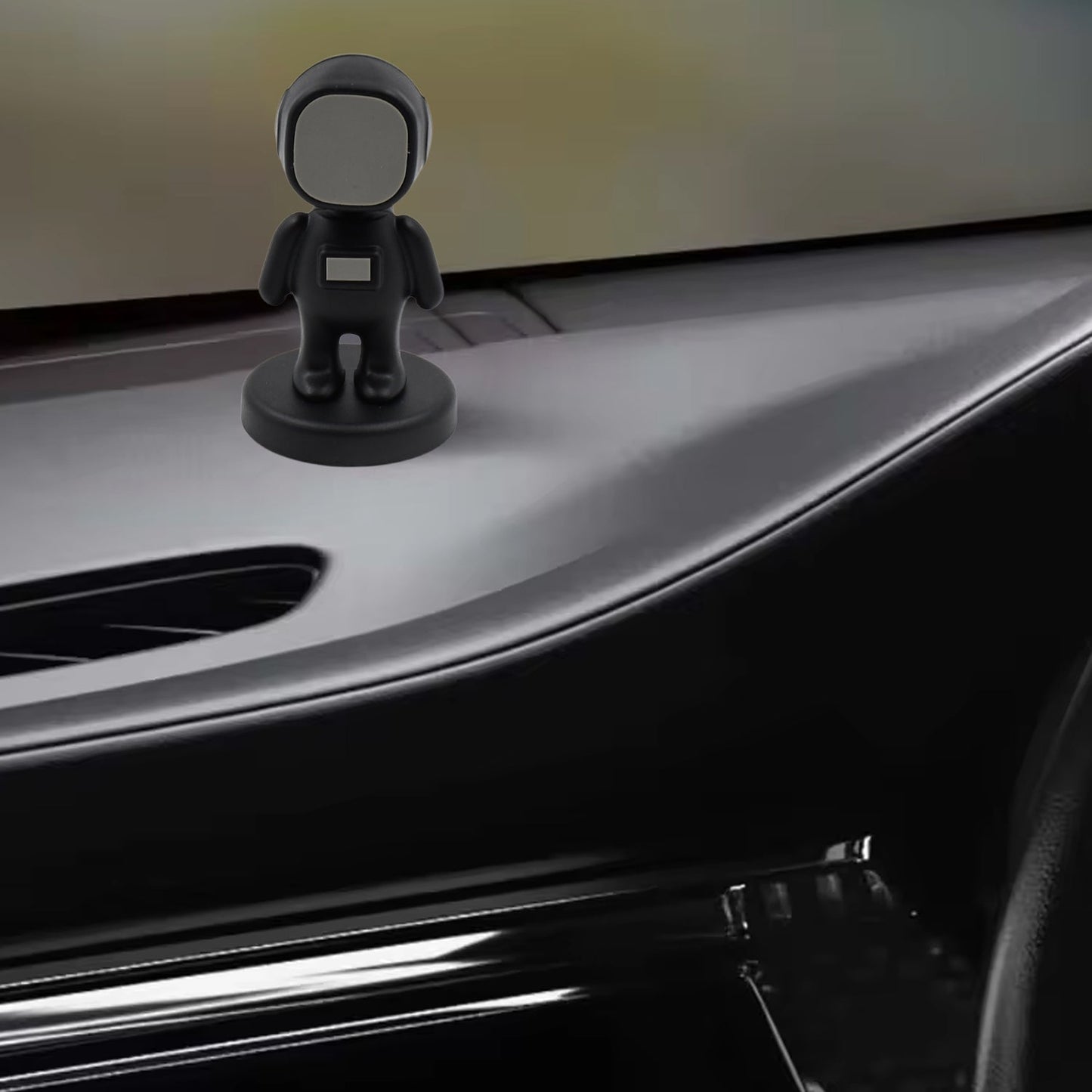 Cartoon Astronaut Magnetic Mobile Phone Holder – 360° Rotating Car Mount (1 Pc) signaturekarts