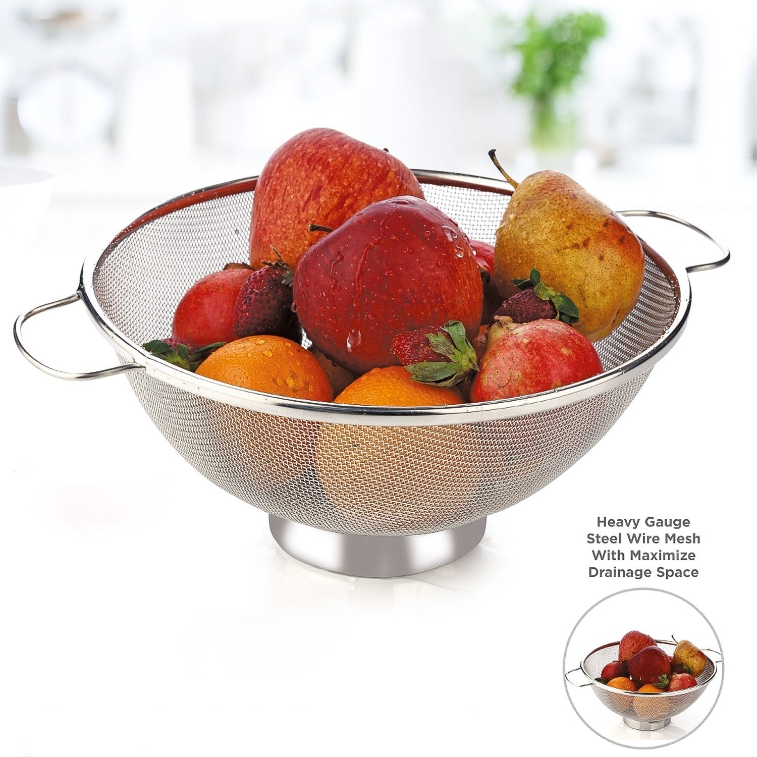 Apex Stainless Steel Mesh Colander Signature Kart