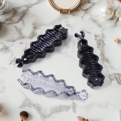 Plastic Hair Claw Clips Strong Clips (12 Pc / Mix Color), Hair accessories Signature Kart