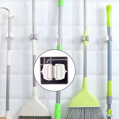 Wall Mounted Mop Broom Hanger Holder (1-Layer) Your Brand