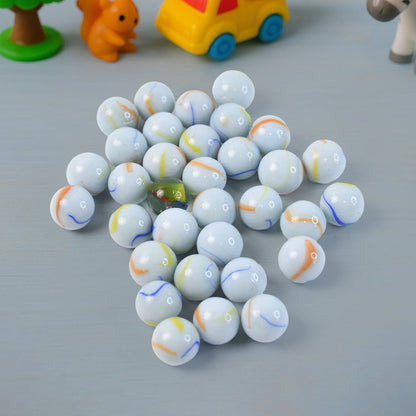 Classic Glass Marbles Pack of Approx 30 Pc Signature kart