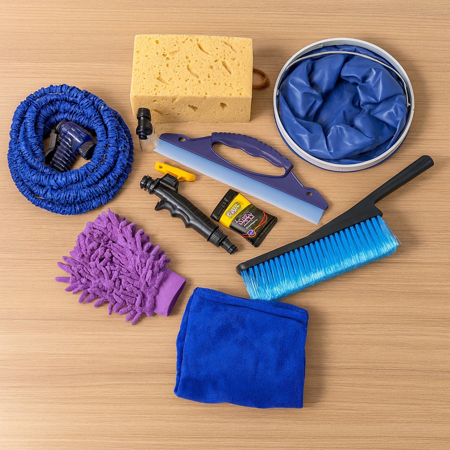 Premium 9-in-1 Car Washing and Cleaning Kit (Set) signaturekarts