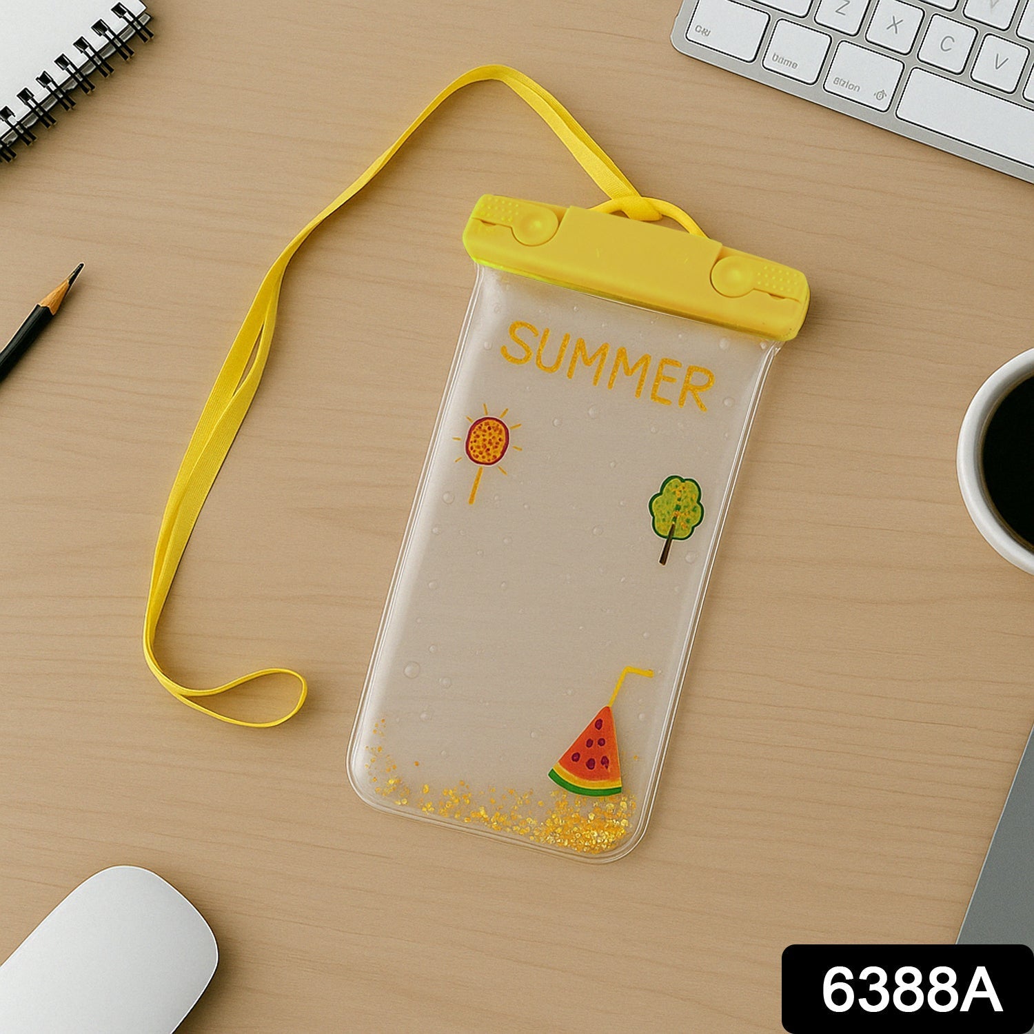 Waterproof Phone Pouch with Belt for All Android & iPhone Models (Mix Color) signaturekarts