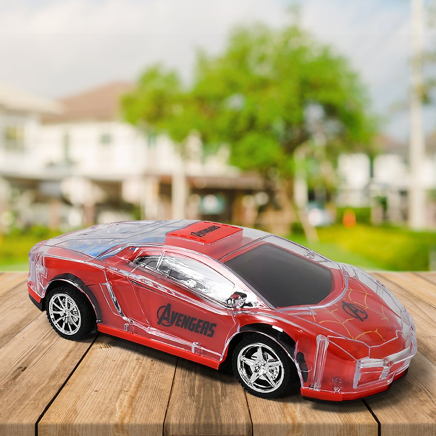 Plastic RC Racing Car – 2-Way Control with Handle Remote & Rechargeable Battery signaturekarts