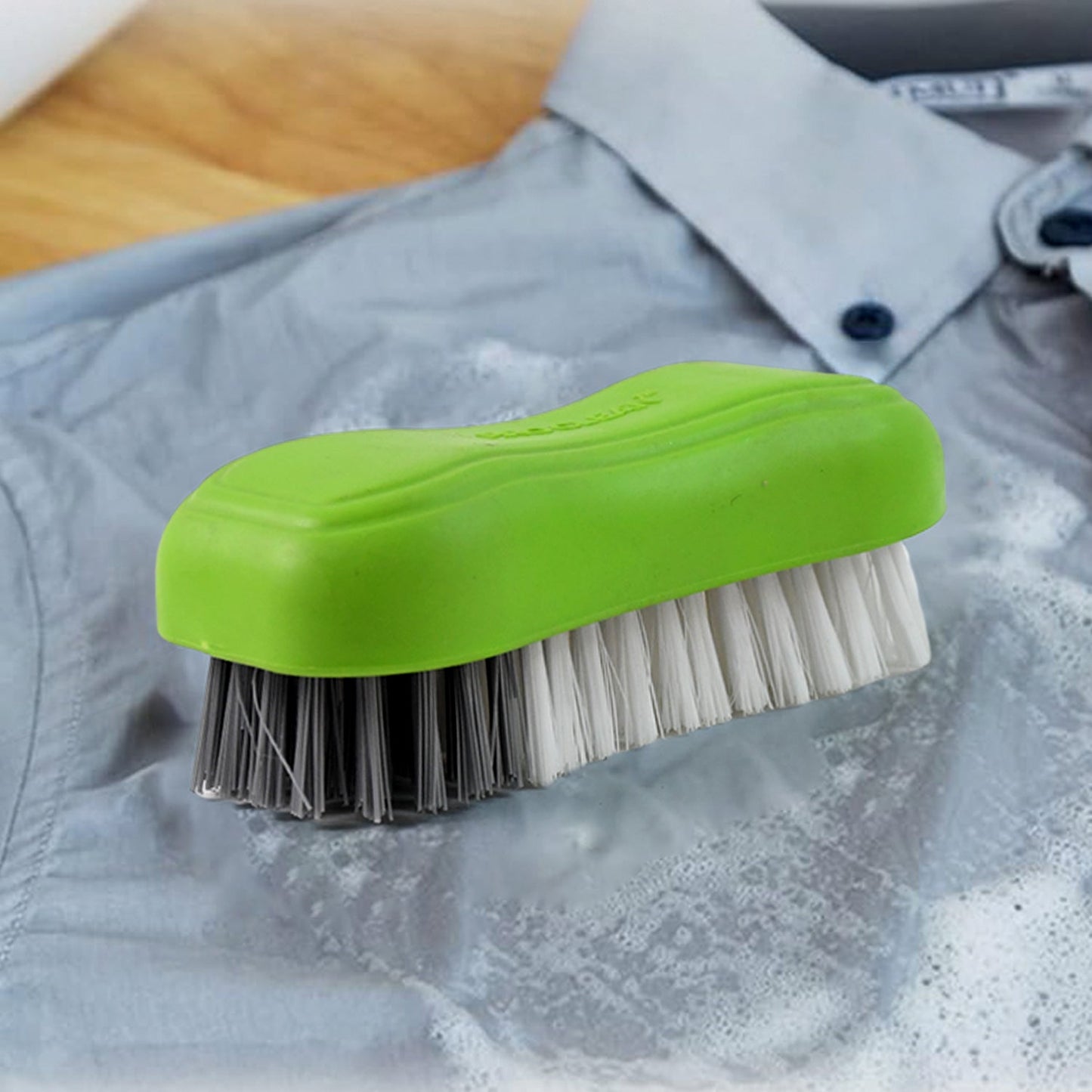 Pro Clean Multi-Purpose Cloth Washing Brush with Plastic Handle (1 Pc) Signature kart