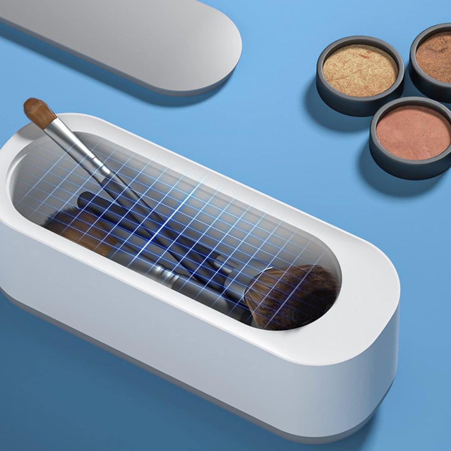 Ultrasonic Jewellery Cleaner Portable High-Frequency Cleaning Machine (Battery Not Included) signaturekarts