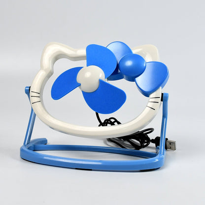 USB Mini Fan: Cute, Quiet & Portable Desk Buddy (Battery Not Included) signaturekarts