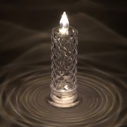 Decorative LED Crystal Candle Light (1 Pc) signaturekarts