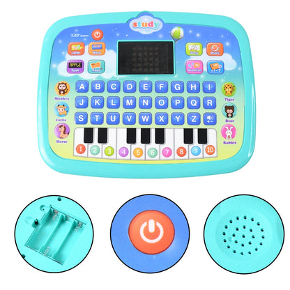 Learning Educational Computer Kids Piano Laptop with LED Screen & Music Signature kart