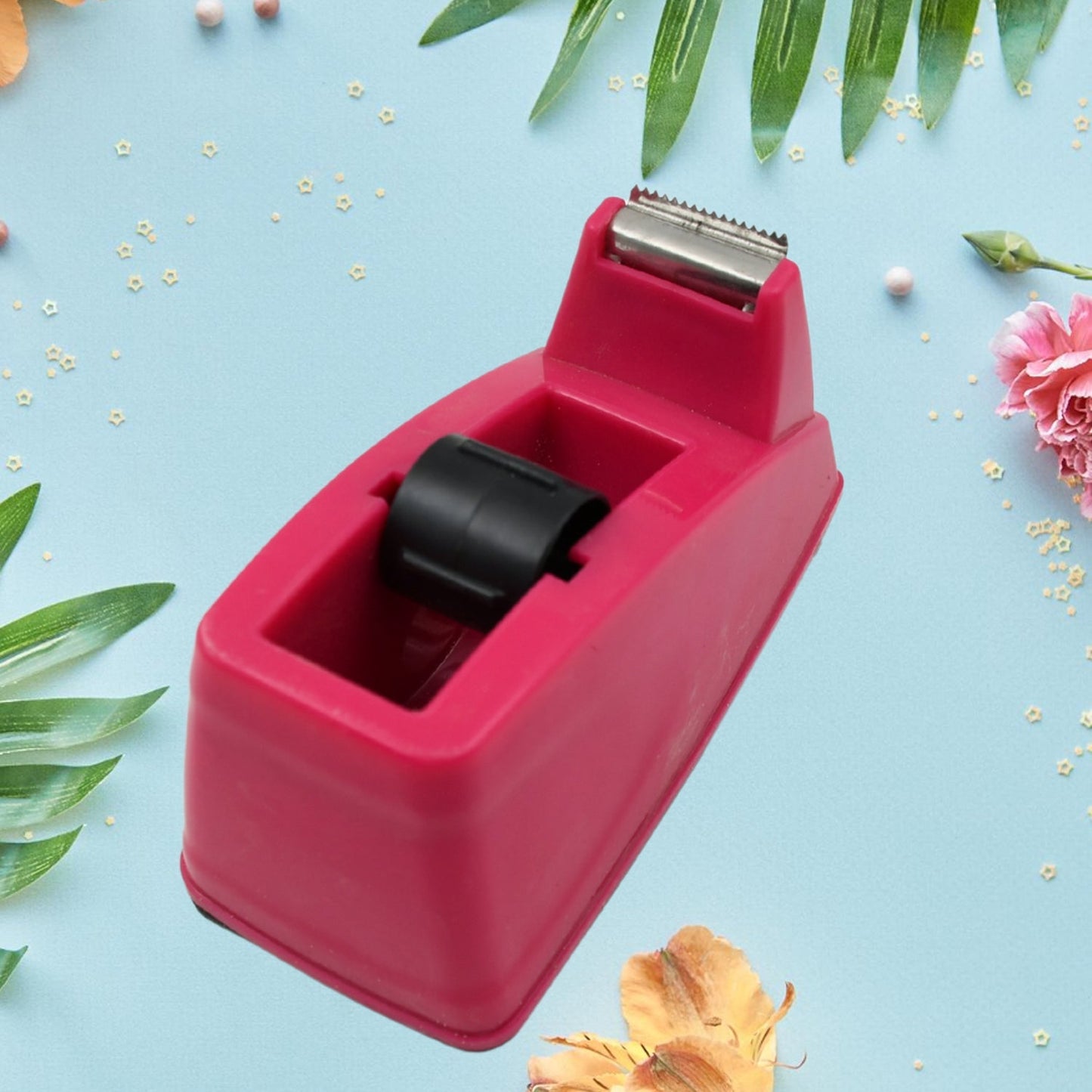 Plastic Tape Dispenser & Cutter for Home, Office & School  (1 pc / B Grade) signaturekarts