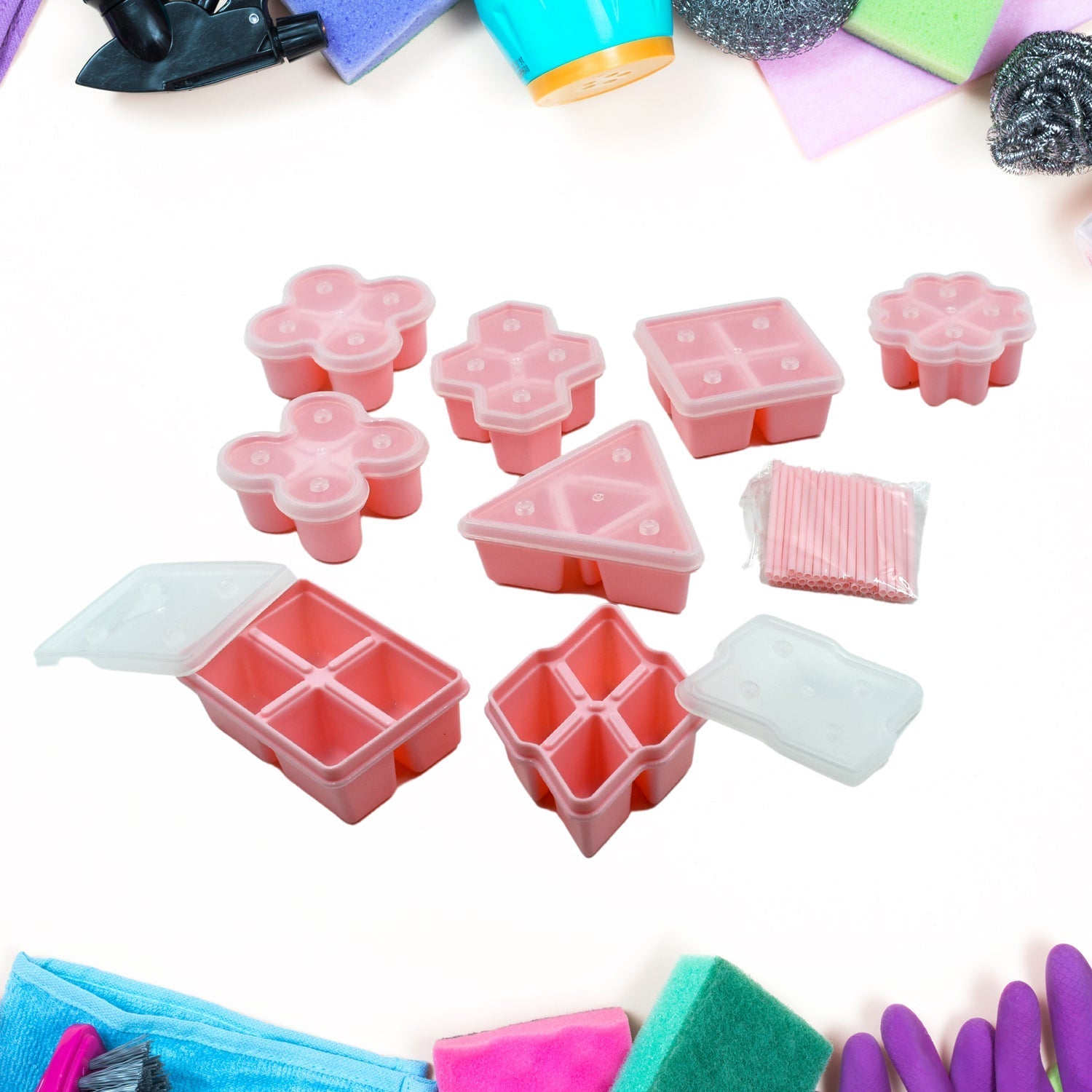 Multi Design Ice Mold Set (8 Pcs Set) signaturekarts