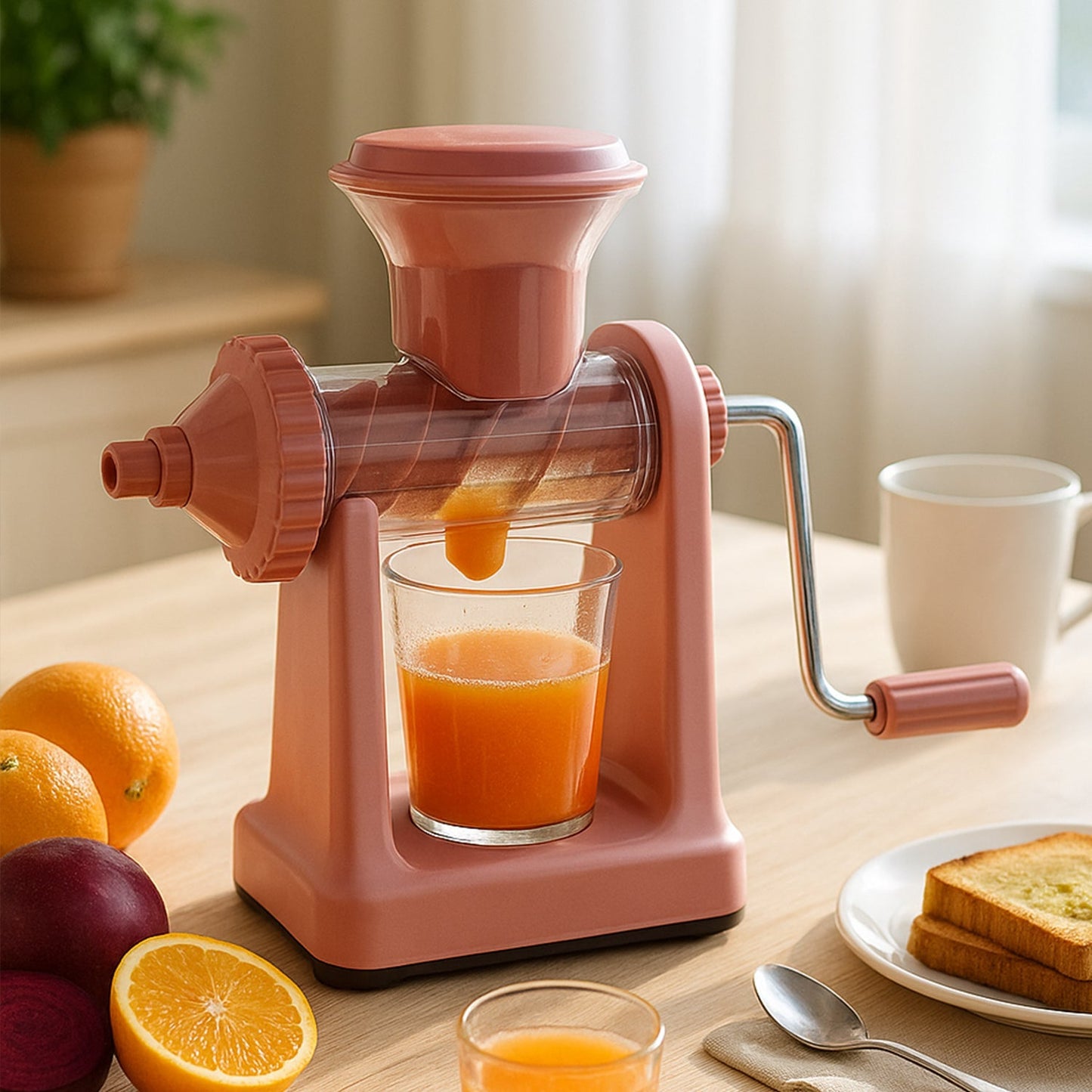 Apex Heavy-Duty Manual Hand Juicer Machine Set Signature Kart