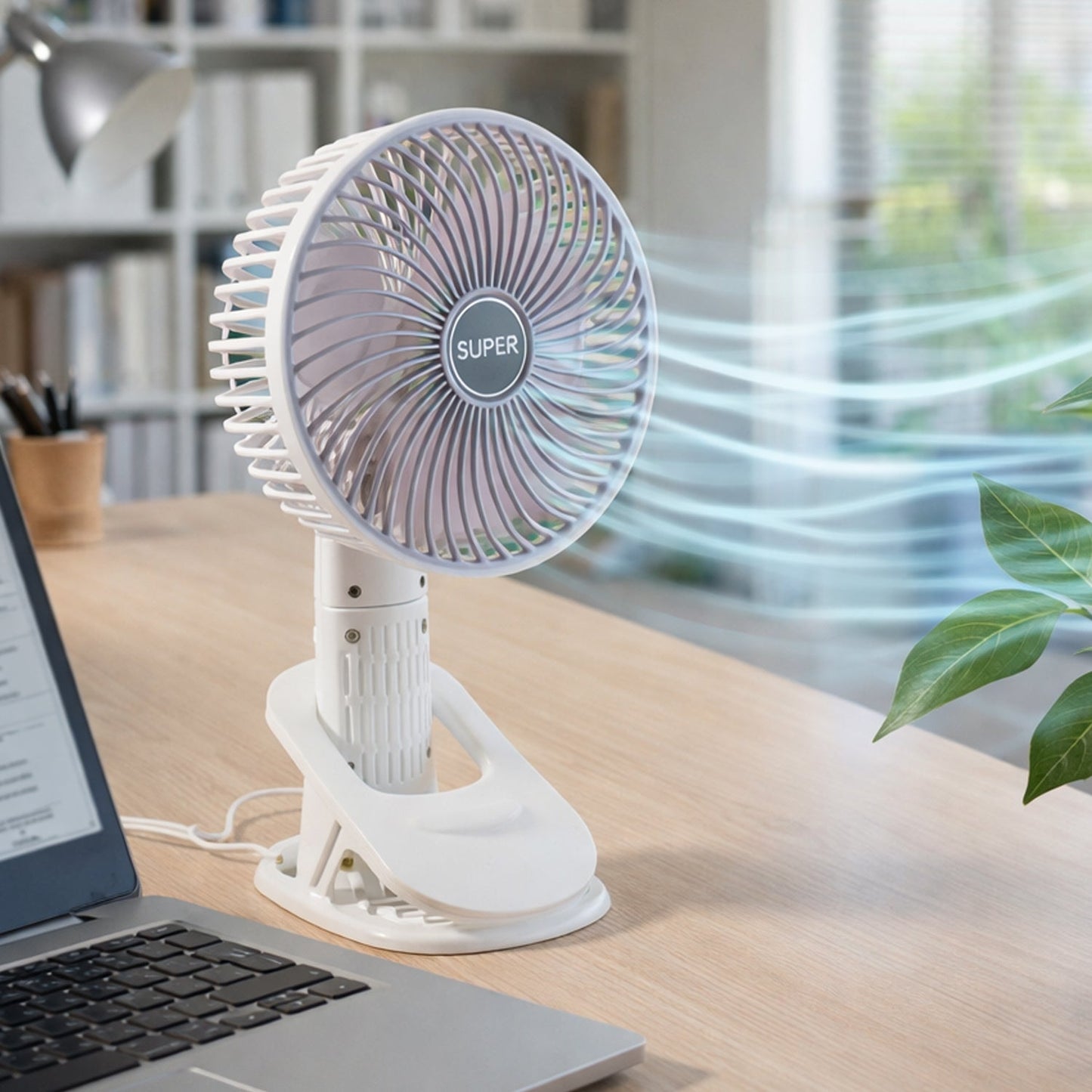 Plug and Play Portable USB Fan (1 Pc) The Morsignaturekarts