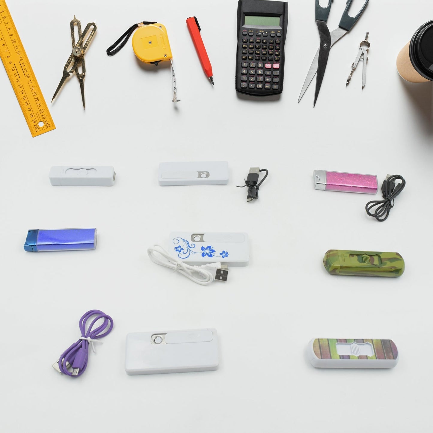 Stylish Electric USB Lighter for Men & Women (Rechargeable, Windproof) signaturekarts