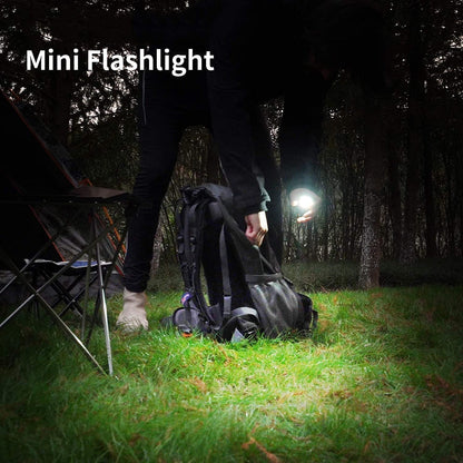 LED Battery Operated Keychain Flashlight with Folding Bracket (1 Pc) Signaturekarts