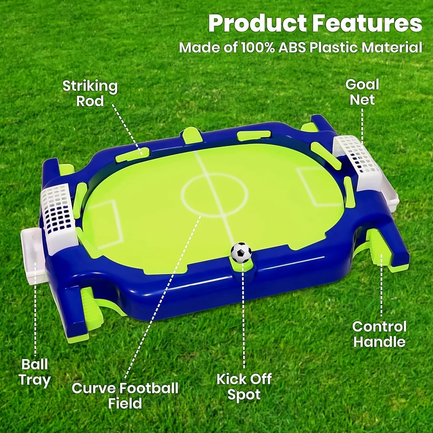 Aditi Interactive Tabletop Football Flickers Game Set signaturekarts