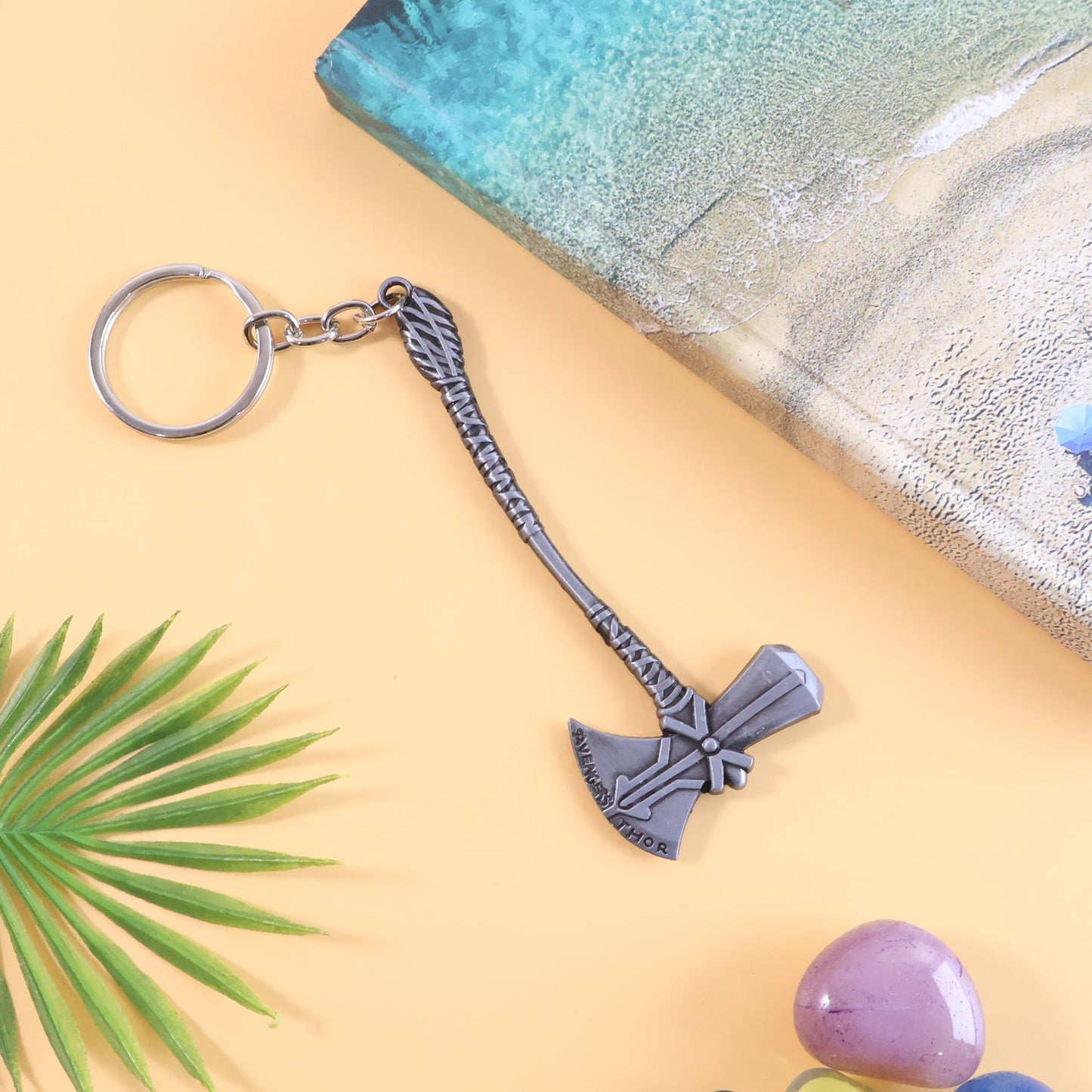 Premium Metal Axe Keychain (1 Pc) signaturekarts