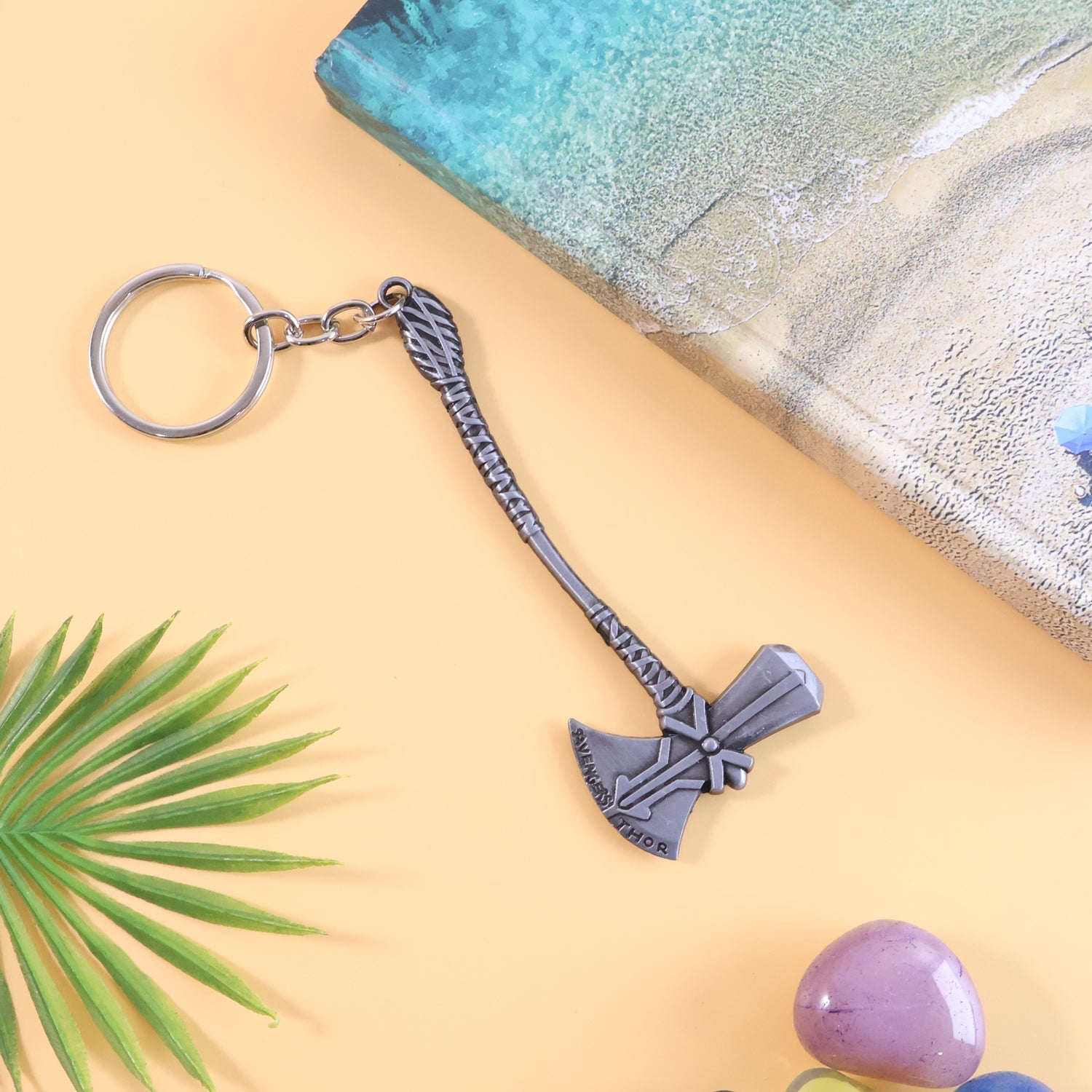 Premium Metal Axe Keychain (1 Pc) signaturekarts