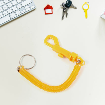 Coiled Retractable Keychain - (1 Pc) signaturekarts