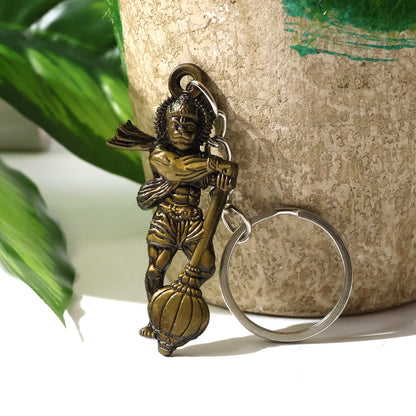 Hanuman Metal Keychain Set (2 Pc Mix Design) signaturekarts