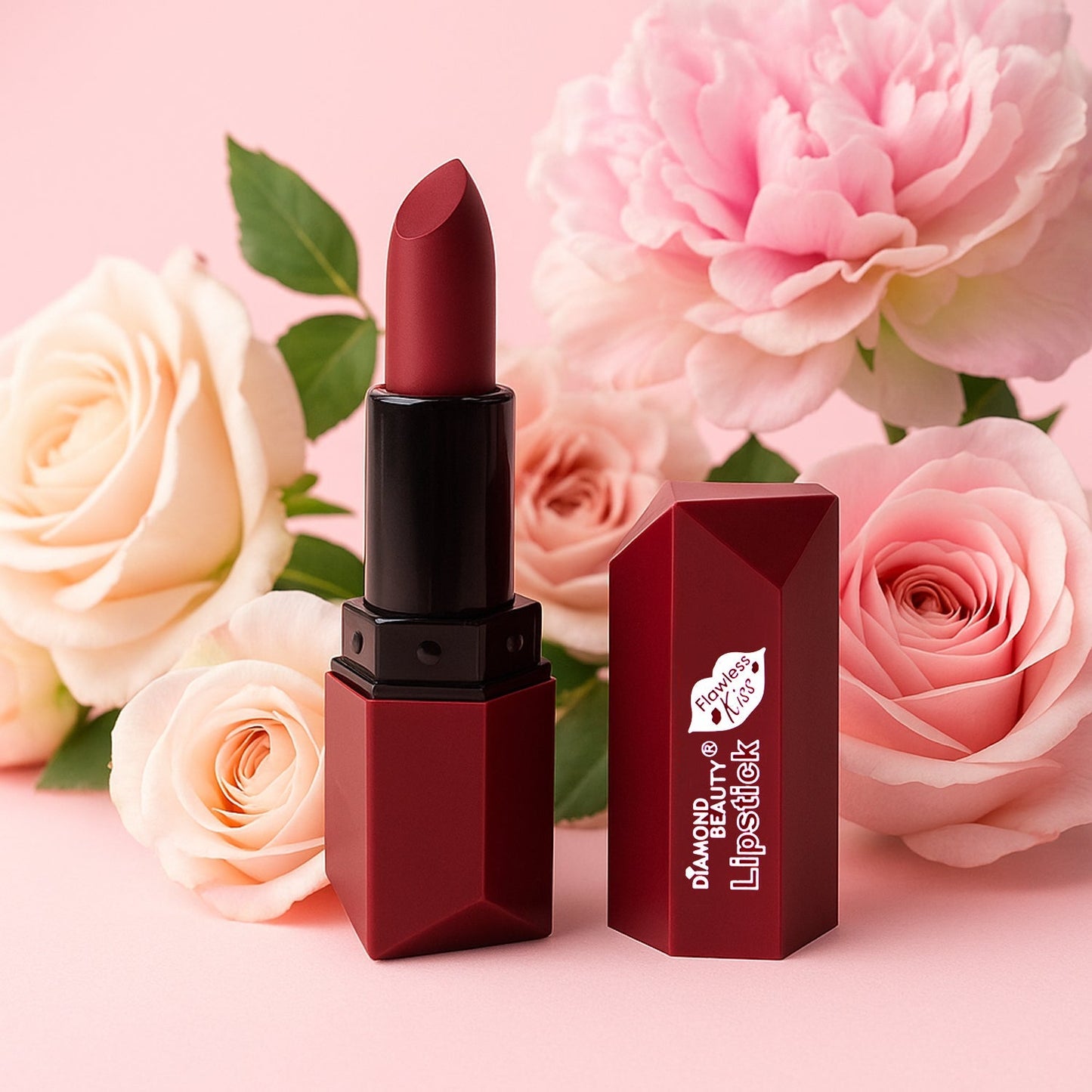 Diamond Beauty Flawless Kiss Matte Lipstick (1 Pc) The Morsignaturekarts