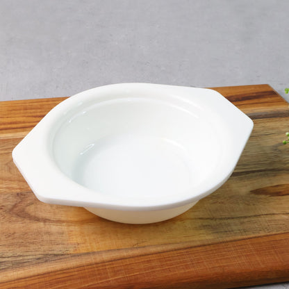 Premium Plastic Serving & Mixing Bowl with Easy-Grip Side Tabs (1 Pc) signaturekarts