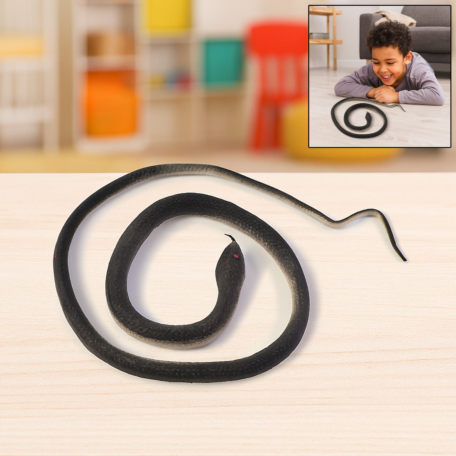 Realistic Rubber Snake Prank Toy (1 Pc) The Morsignaturekarts