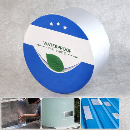 Self-Adhesive Insulation Resistant Aluminium Foil Duct Tape Roll (0.8mm) Your Brand