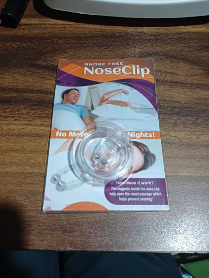 Anti-Snore Nose Clip (Silicone, 1 Pc) signaturekarts