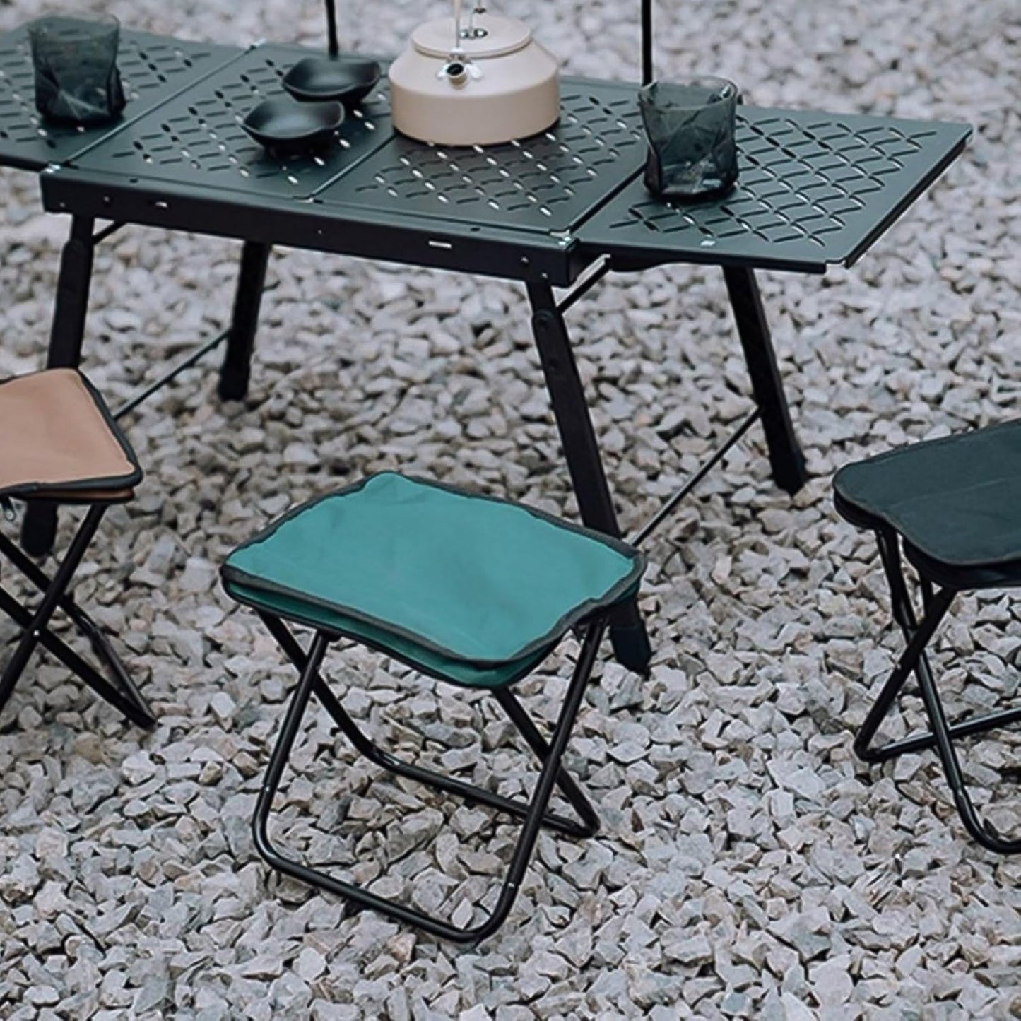 Folding Camping Stool – Collapsible Portable Seat for Travel (1 Pc) Signaturekarts