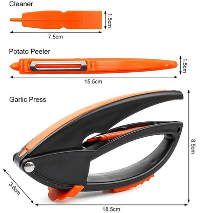 Multifunctional Garlic Press, Garlic Mincing & Crushing Tool (1 Pc) Signaturekarts