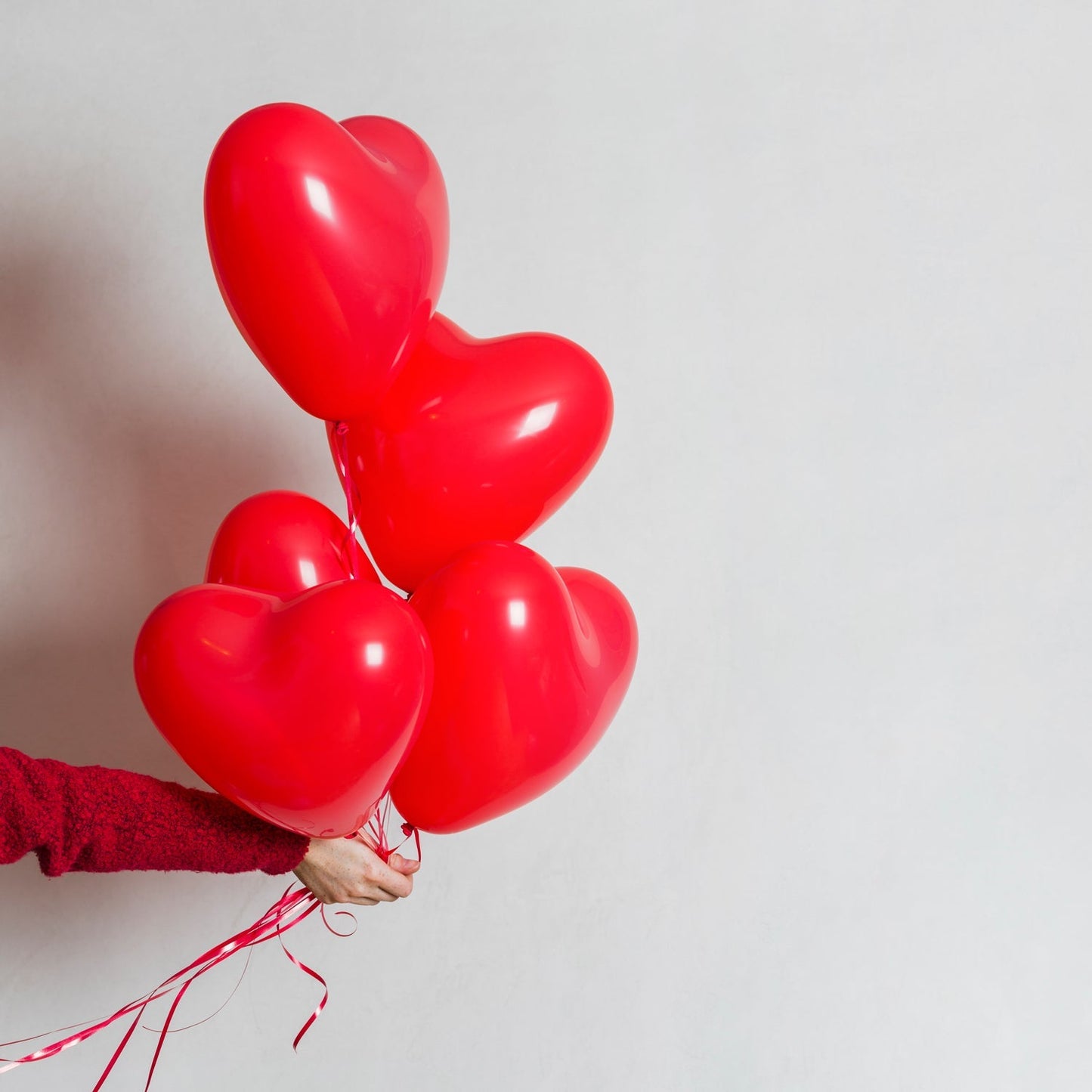 Heart shaped balloons Kinds (20 Pcs Set) signaturekarts