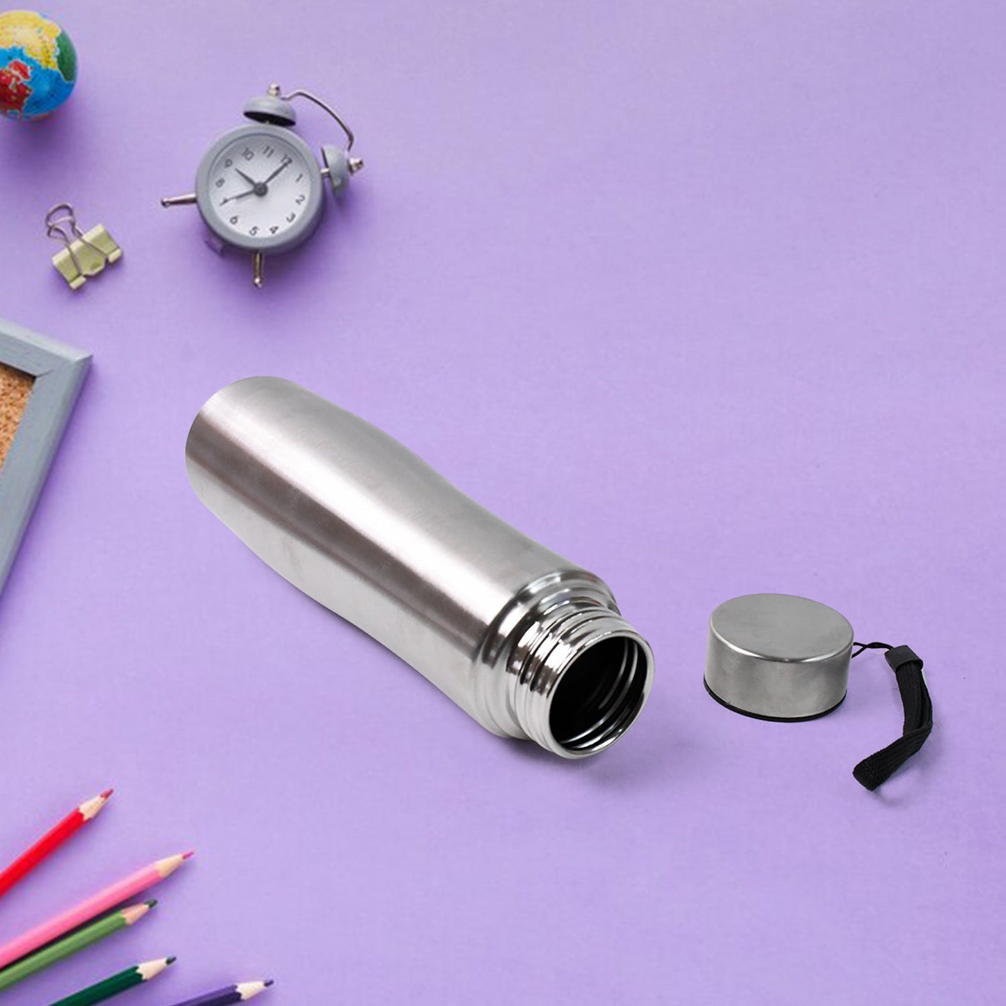 Stainless Steel Double Wall Vacuum-Insulated Drink Water Bottle (1000 ML) Signature kart