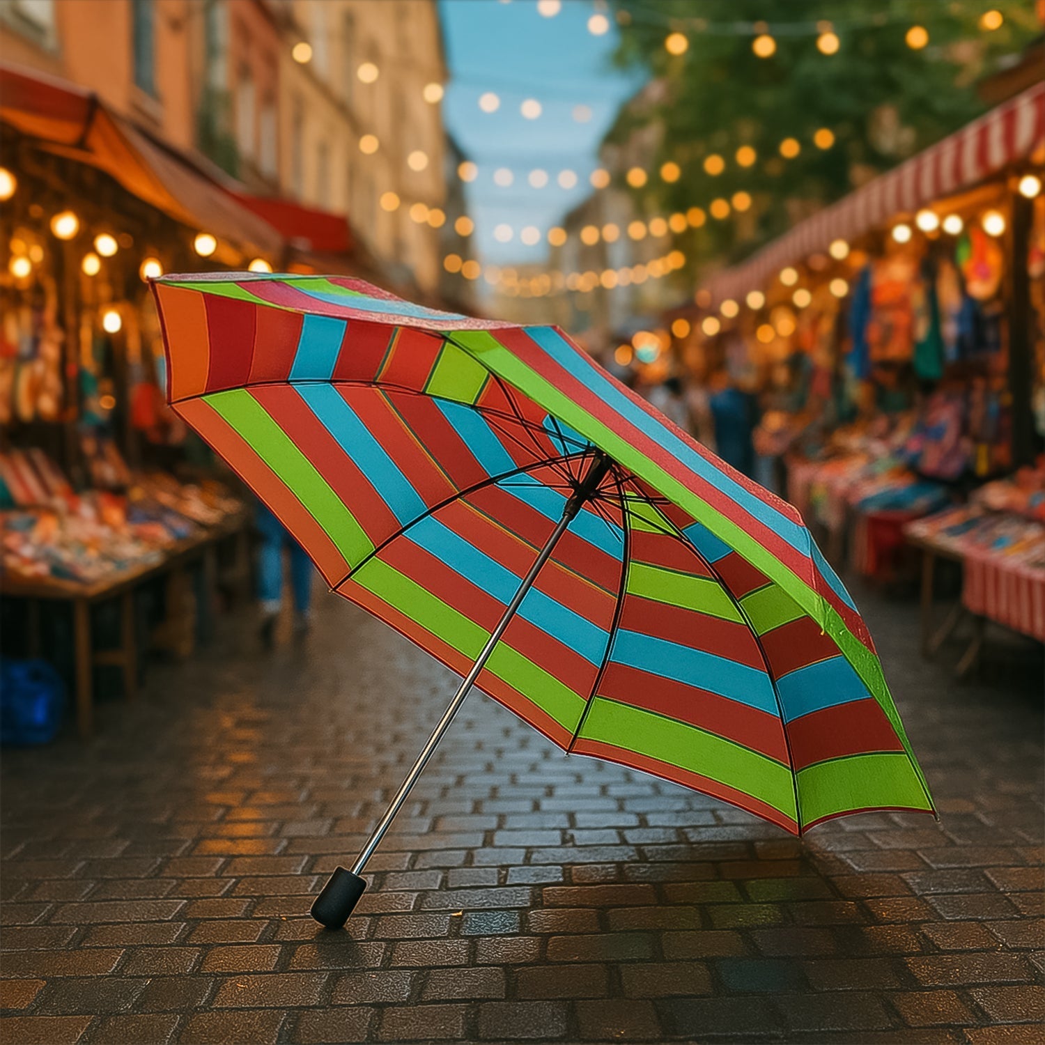 3-Fold Sun & Rain Protective Solid Foldable Umbrella, (1 Pc / Mix Design) Signature Kart