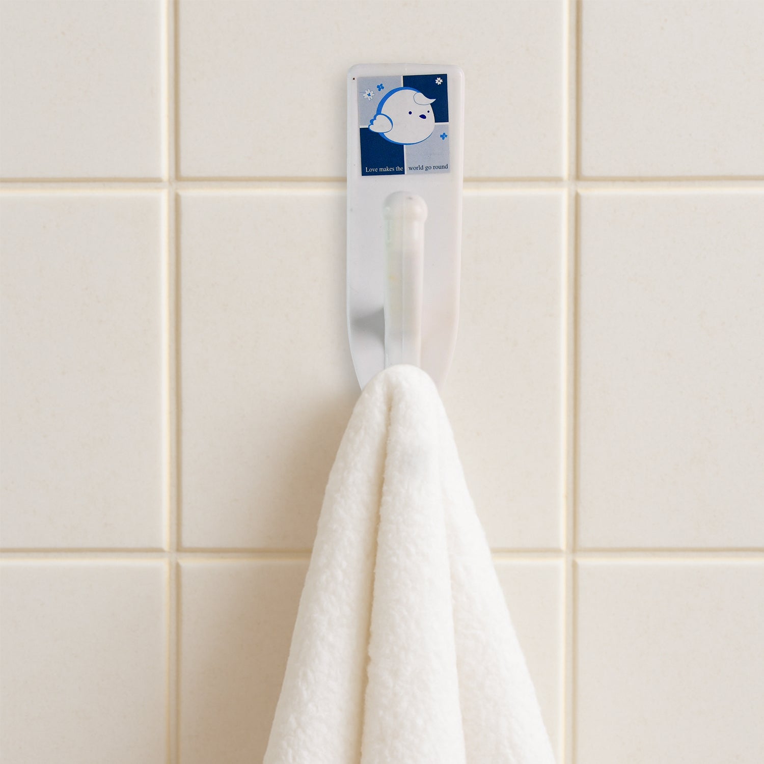 Multipurpose Wall Hooks: Strong & Self-Adhesive for Bathroom, Kitchen (Mix Desingn) signaturekarts