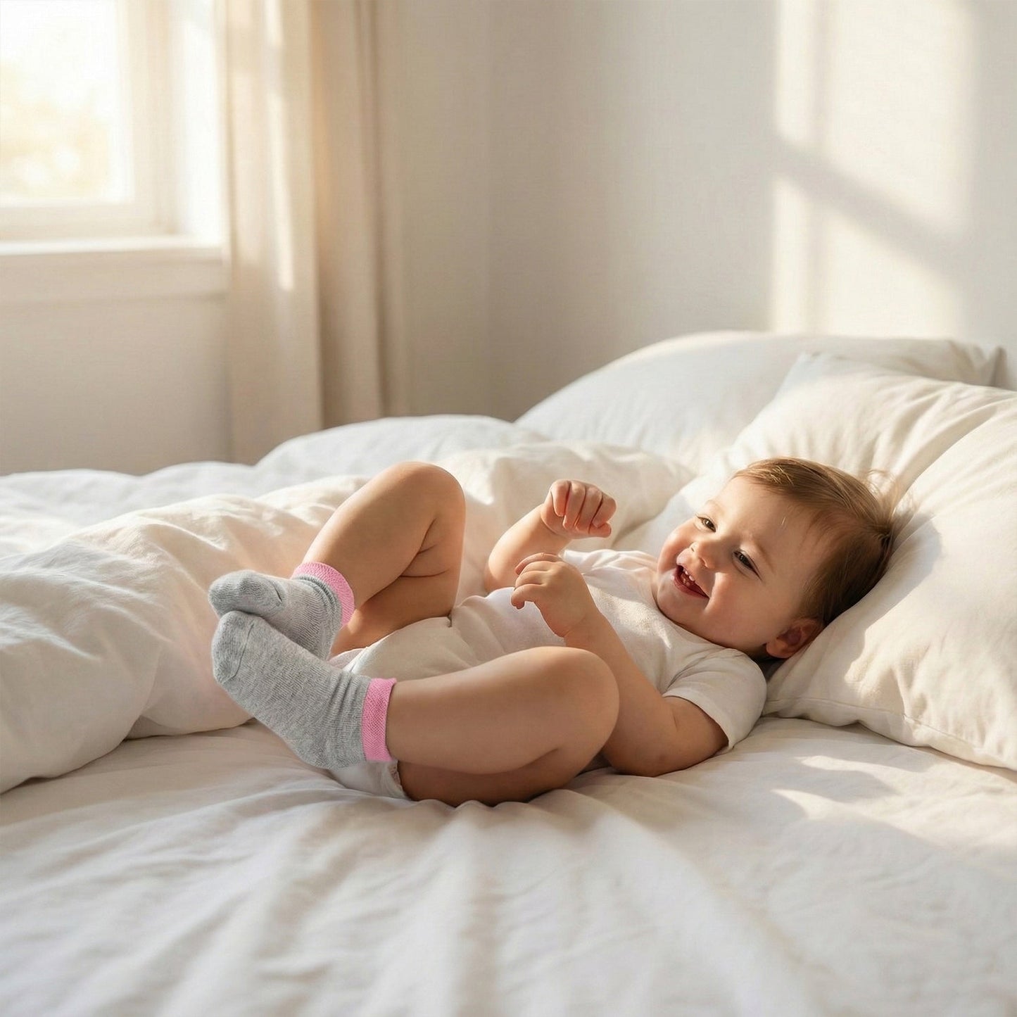 Premium Soft Light Socks (1 Pair / Small / Kids) The Morsignaturekarts