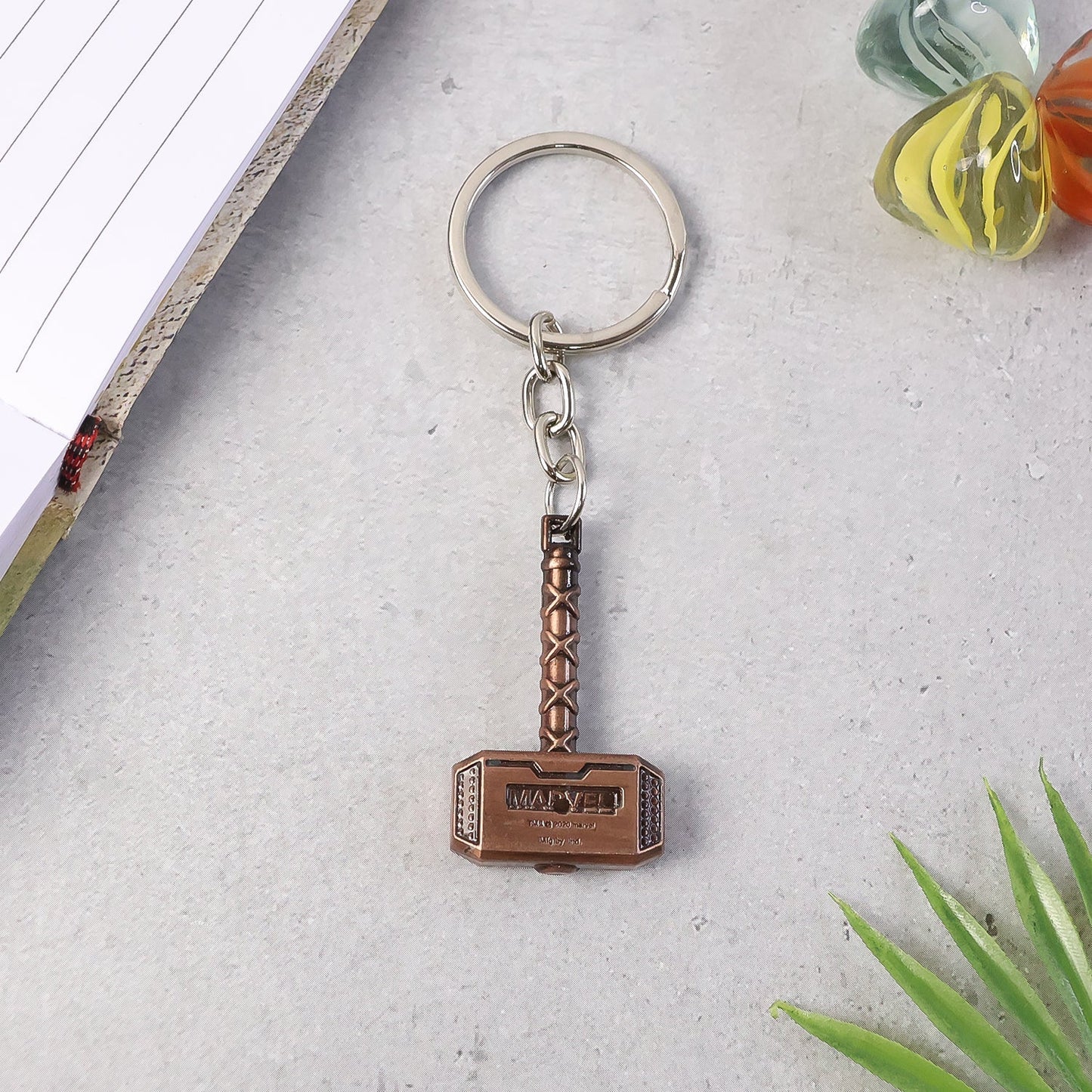 Metal Hammer Shape Keychain (1 Pc) signaturekarts