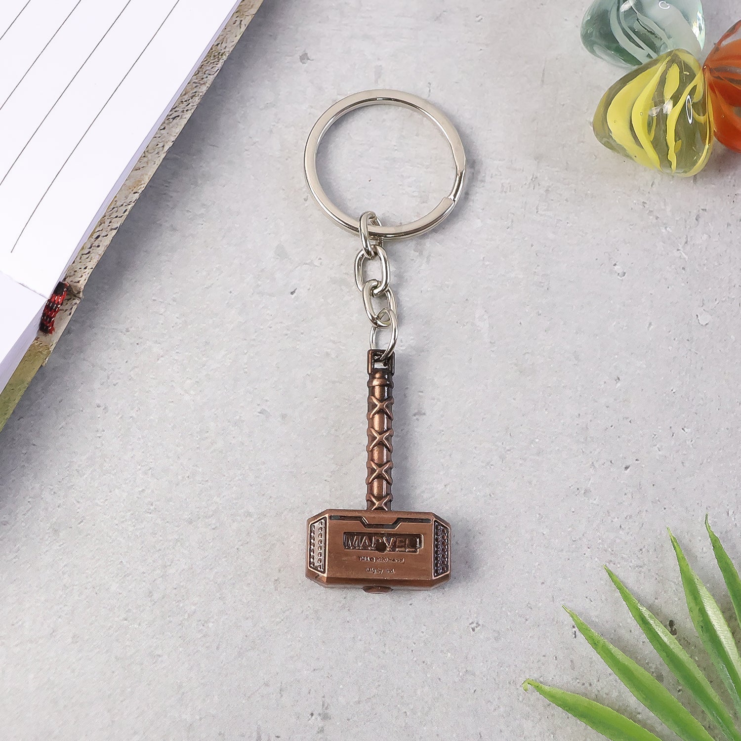 Metal Hammer Shape Keychain (1 Pc) signaturekarts