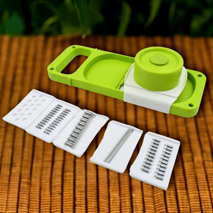 Slicer for Kitchen 5 in 1 Foldable Vegetable Slicer Blade Potato Cutter signaturekarts