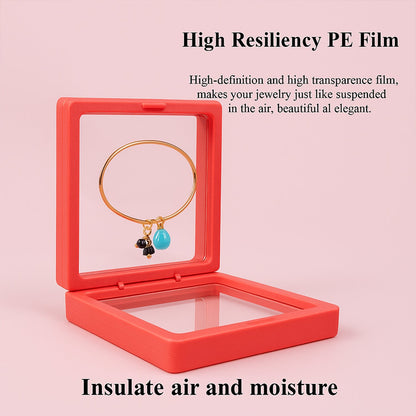 Transparent Jewellery Display Box (9x9 cm / 1 Pc) signaturekarts