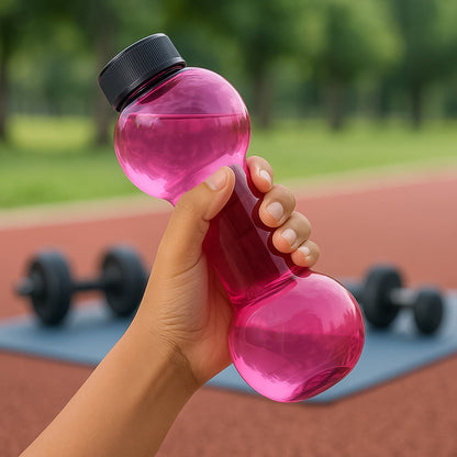 Plastic water Dumbbells Bottle Signature Kart