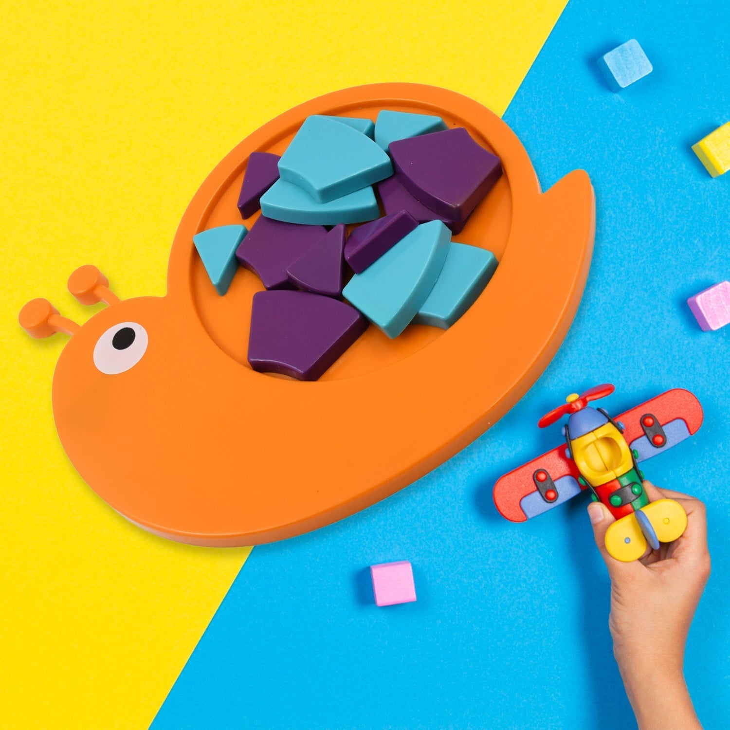 Mini Snail Puzzle – STEM Educational Toy, Puzzle Games for Ages 3-6 (Mix Color) signaturekarts