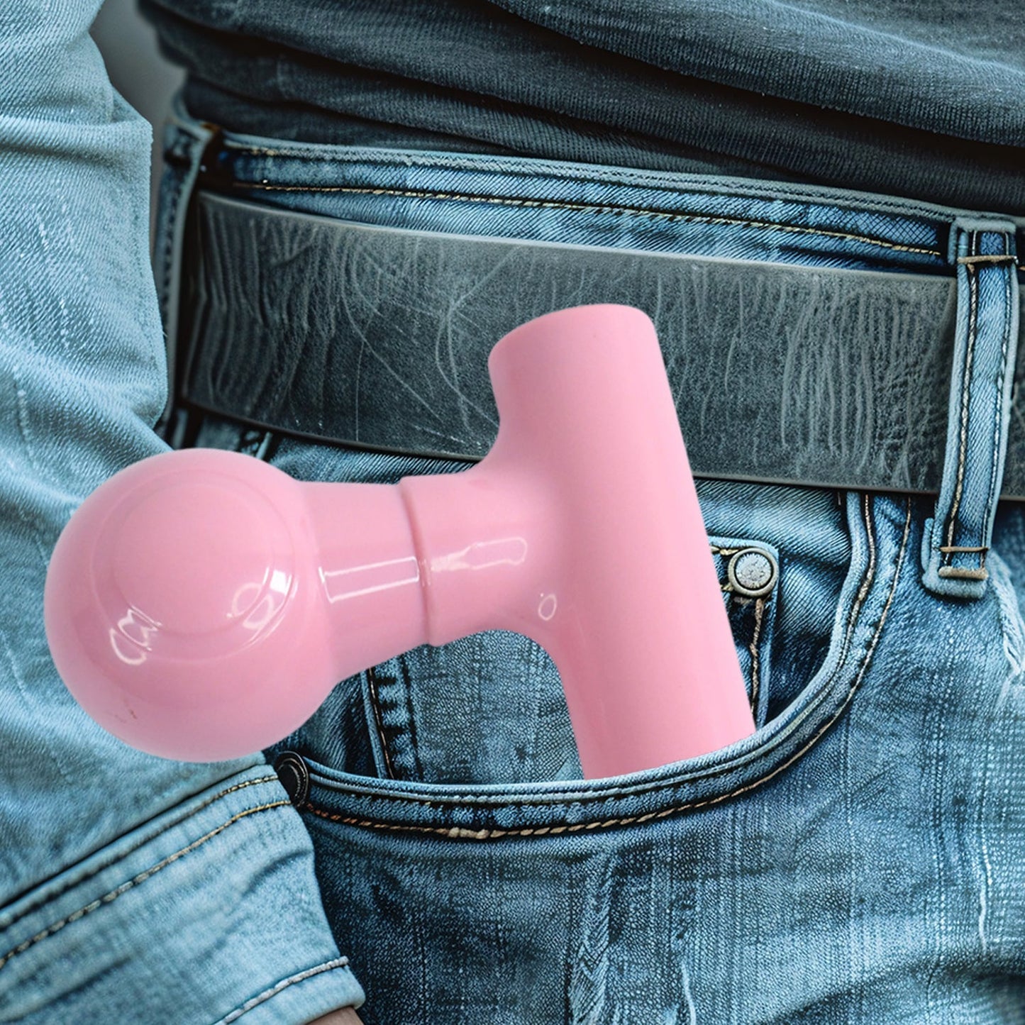 Black Mini Pocket Size Massager Signaturekarts