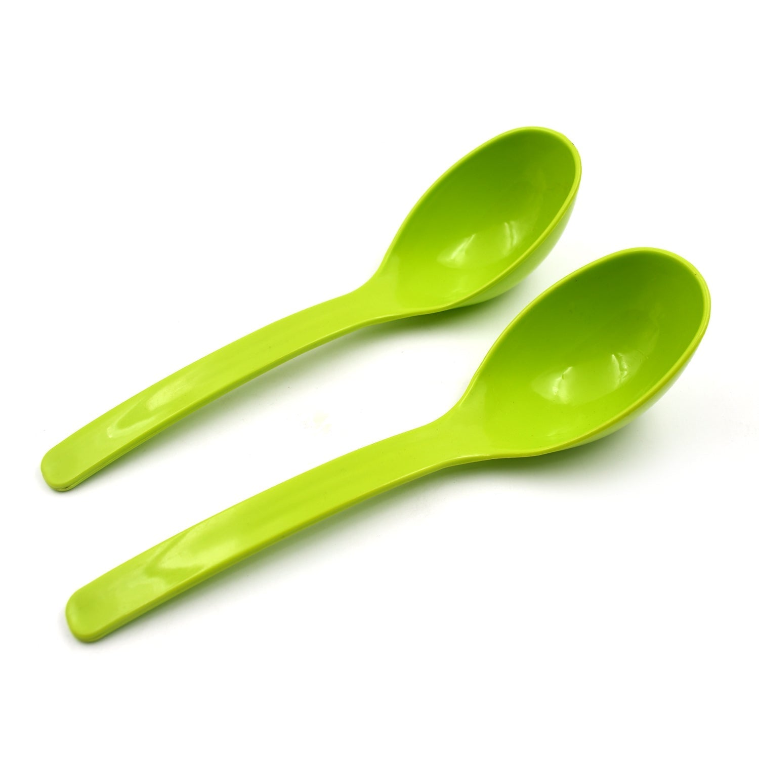Plastic Kitchen Ladle for Frying, Curry & Serving Food (2 Pc Set) signaturekarts