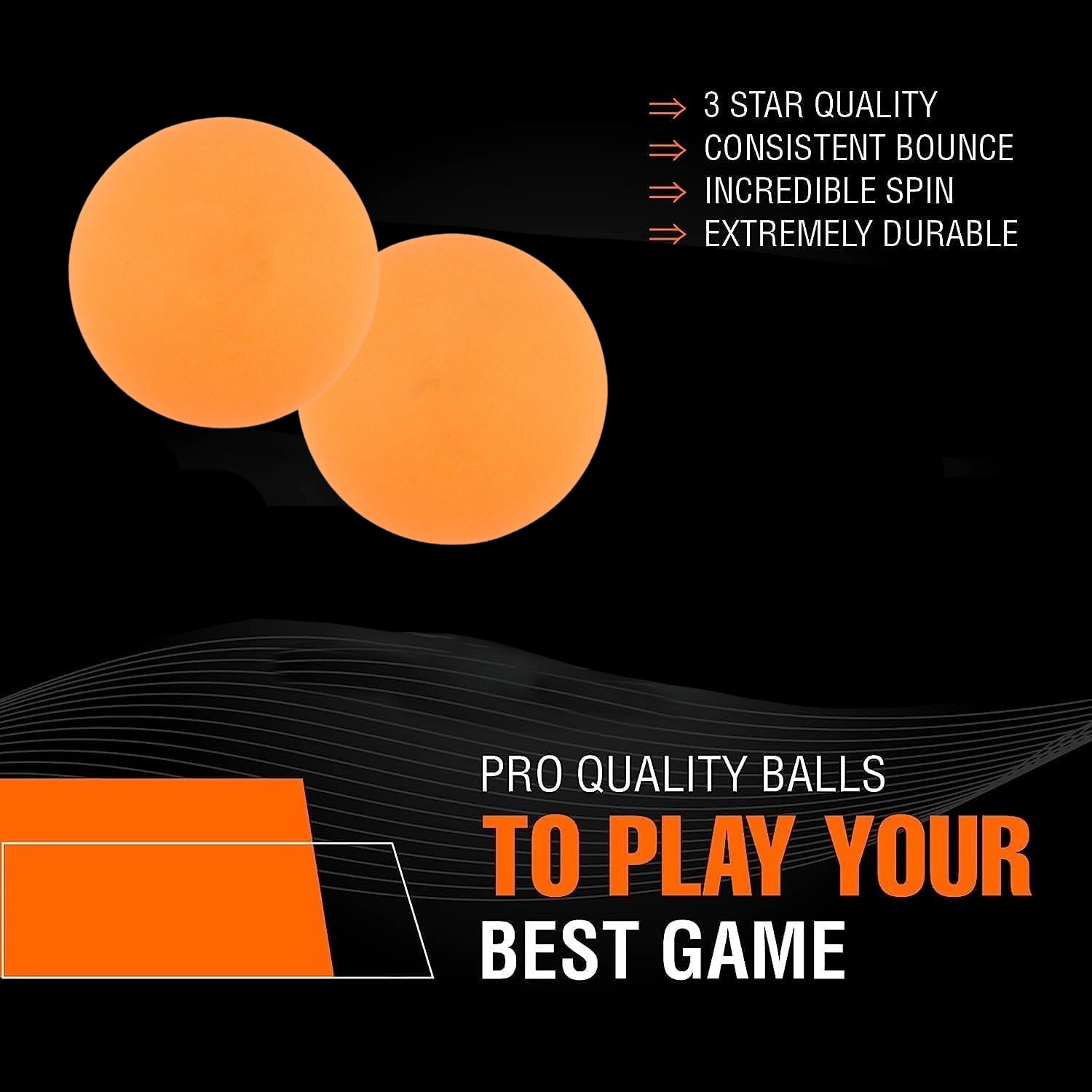 Star Seamless Table Tennis Balls (12 Pcs Set) Signature Kart