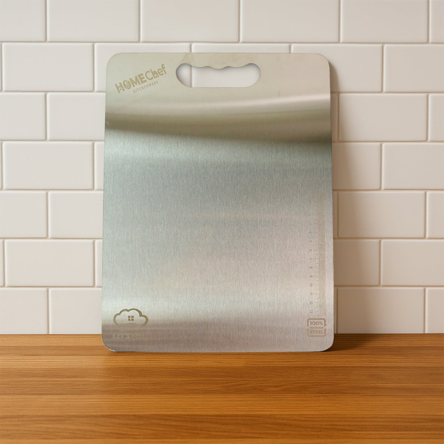 Premium Stainless Steel Cutting Board 229mm x 330mm (1 Pc) Signature Kart