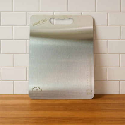 Premium Stainless Steel Cutting Board 229mm x 330mm (1 Pc) Signature Kart
