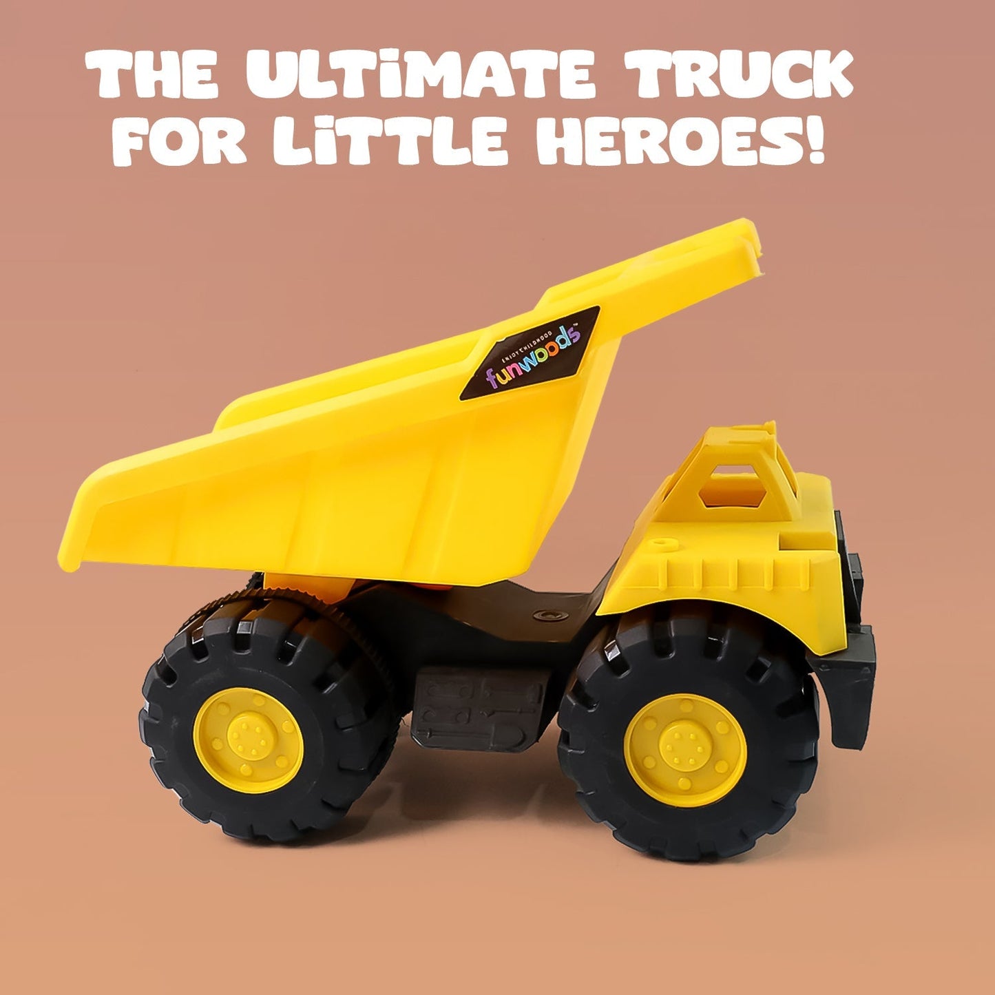 Funwoods Friction-Powered Dump Truck Toy - (1 Pc) signaturekarts